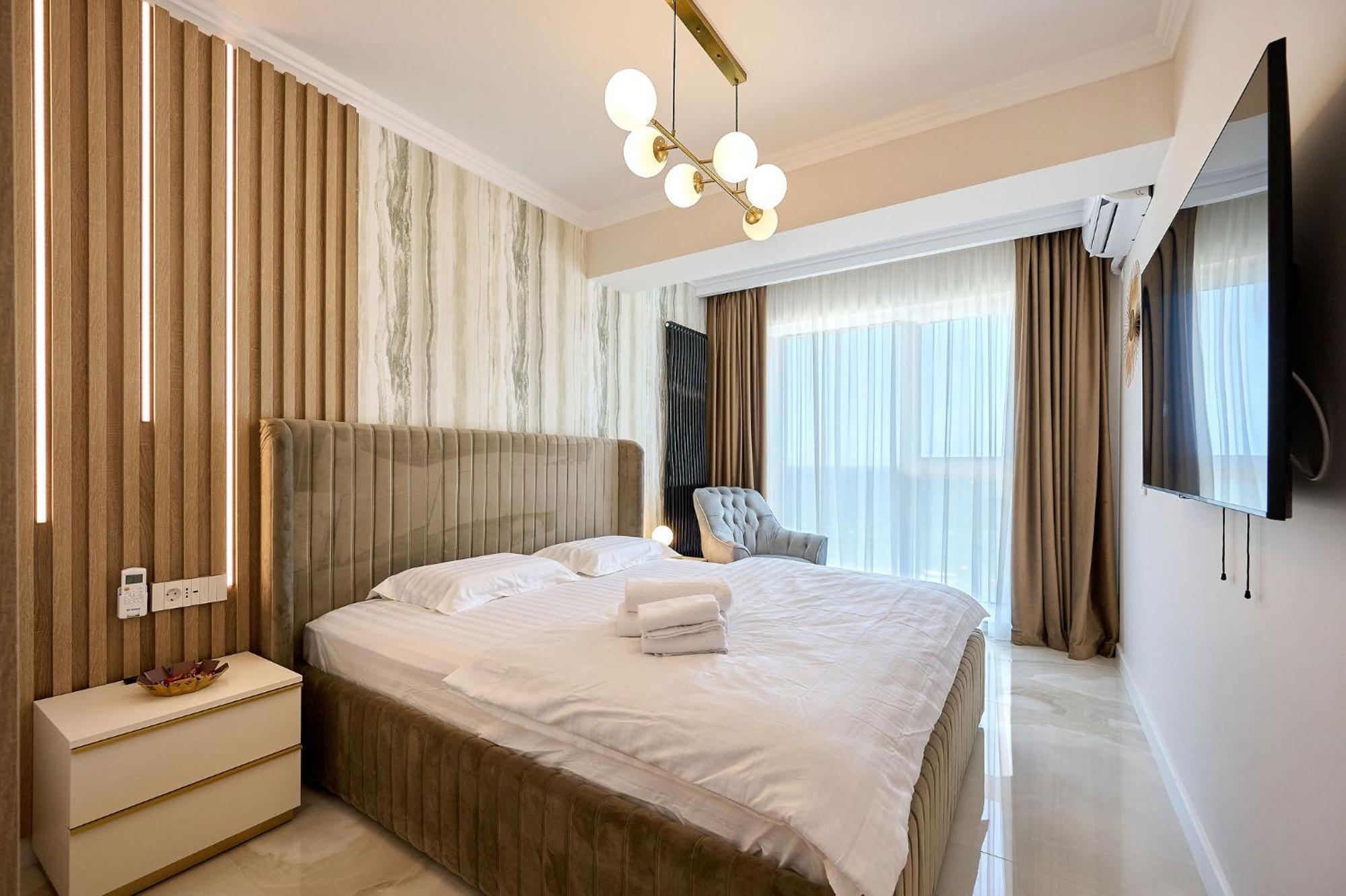 Beach Bliss Apartment In Infinity Beach Resort Parking Mamaia Exterior foto